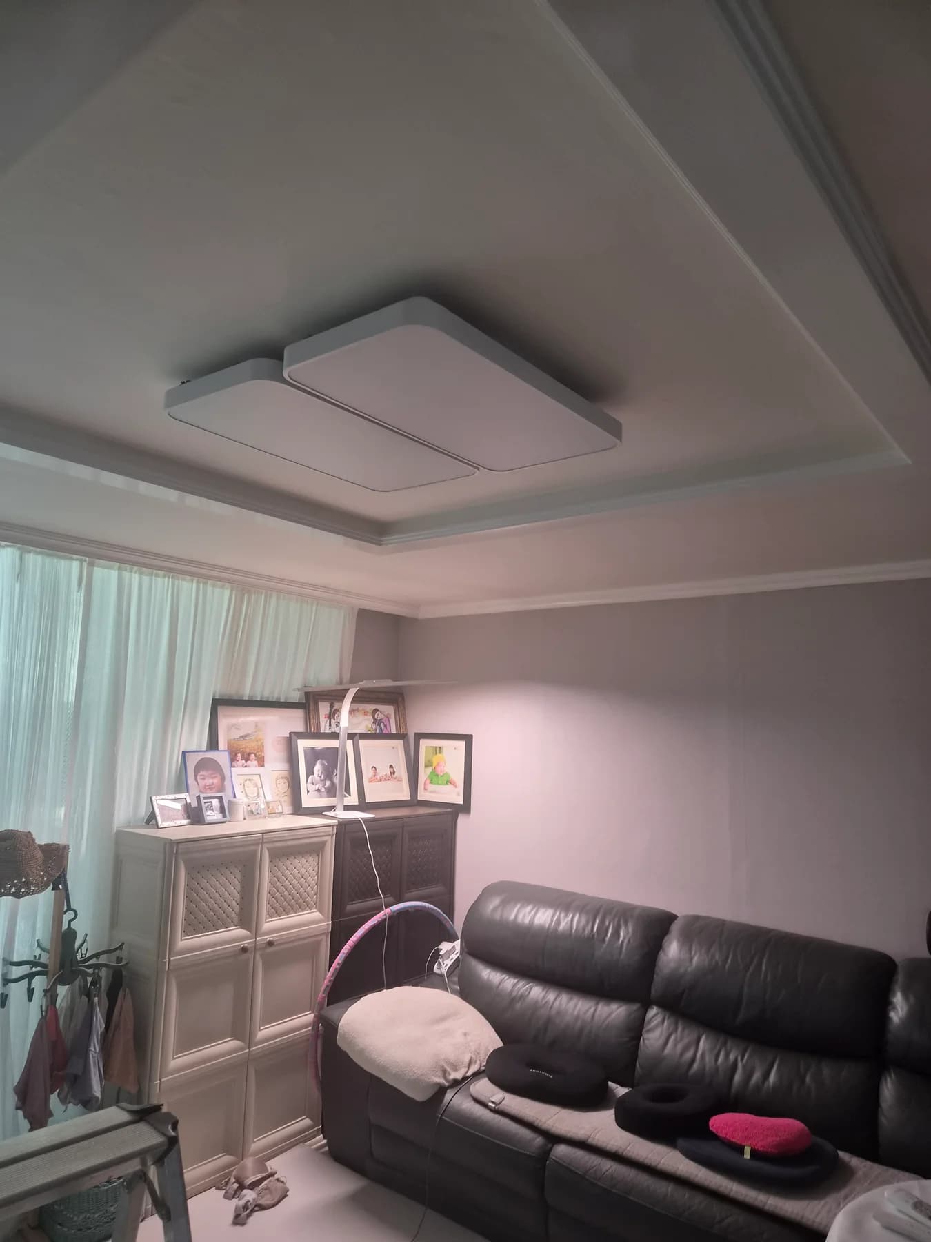 대전 둔산동 샘머리 아파트 LED 거실등 두 칸