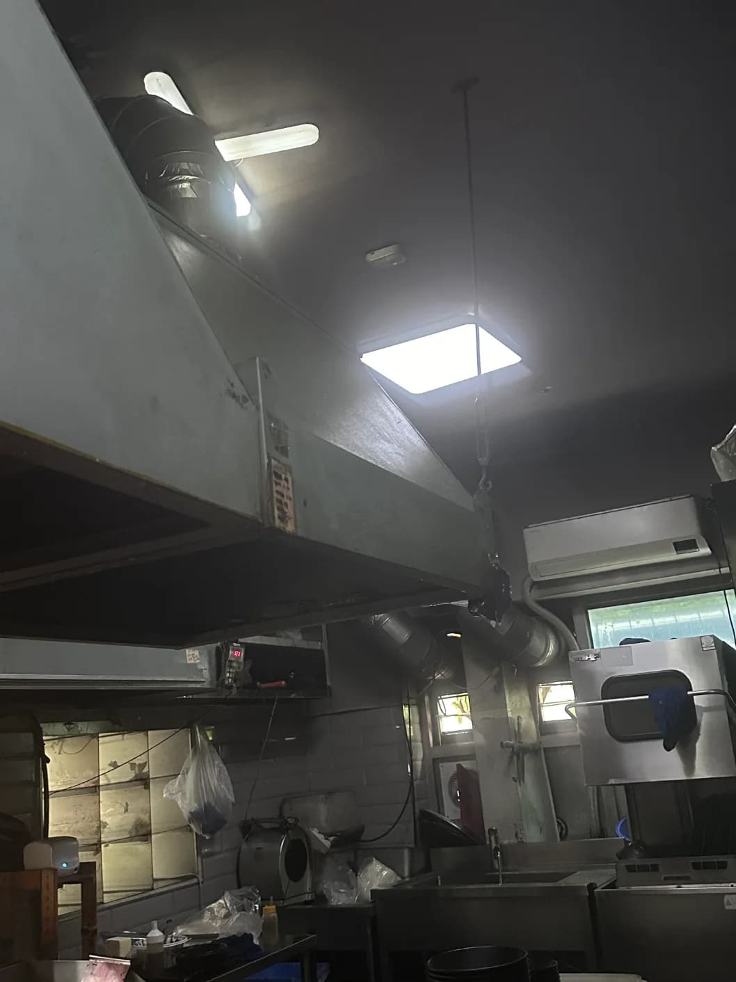 대전 탄방동 음식점 시스템 방등 교체 현장