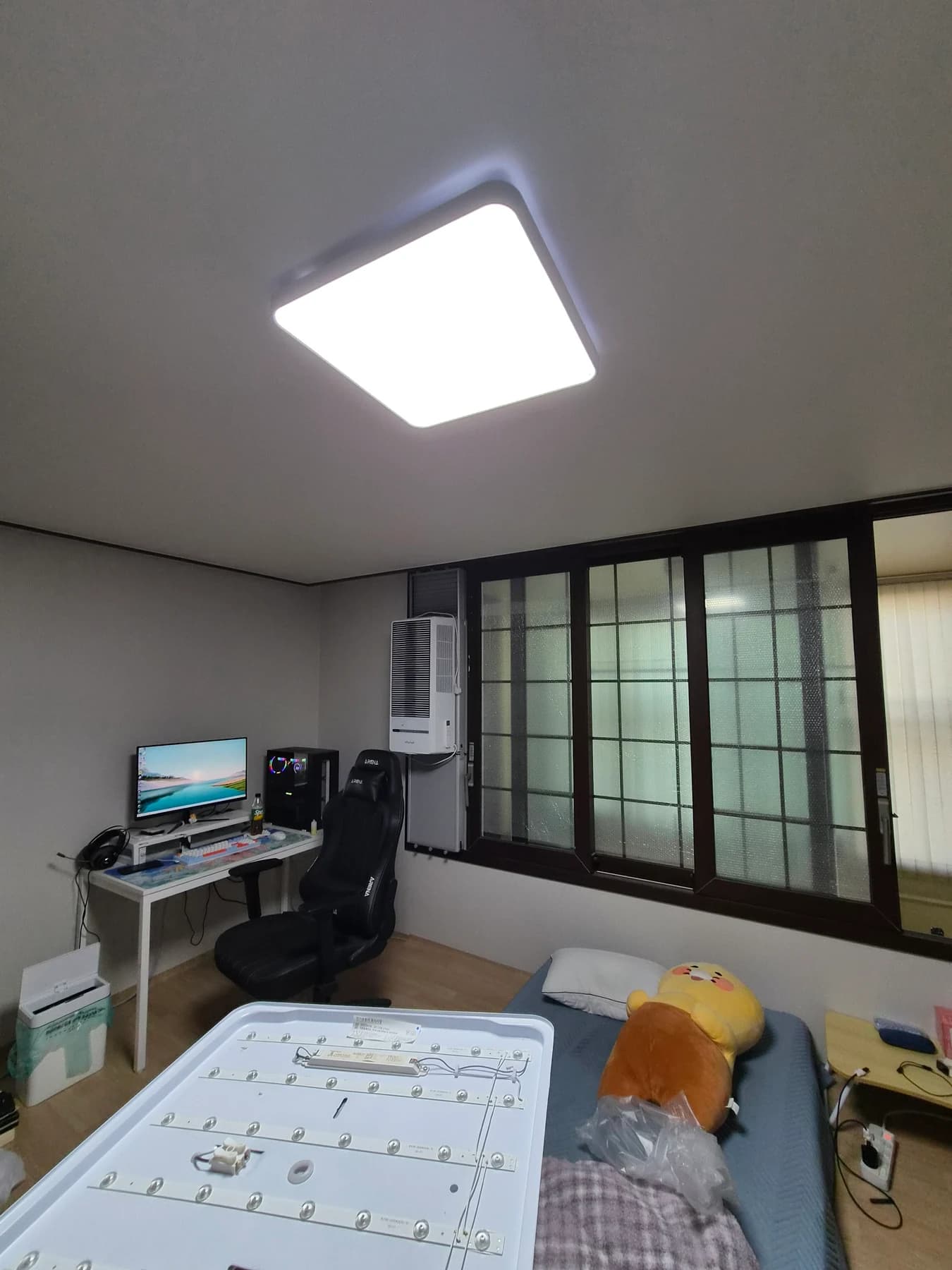 세종 조치원 신흥푸르지오 새 방등 점등 모습